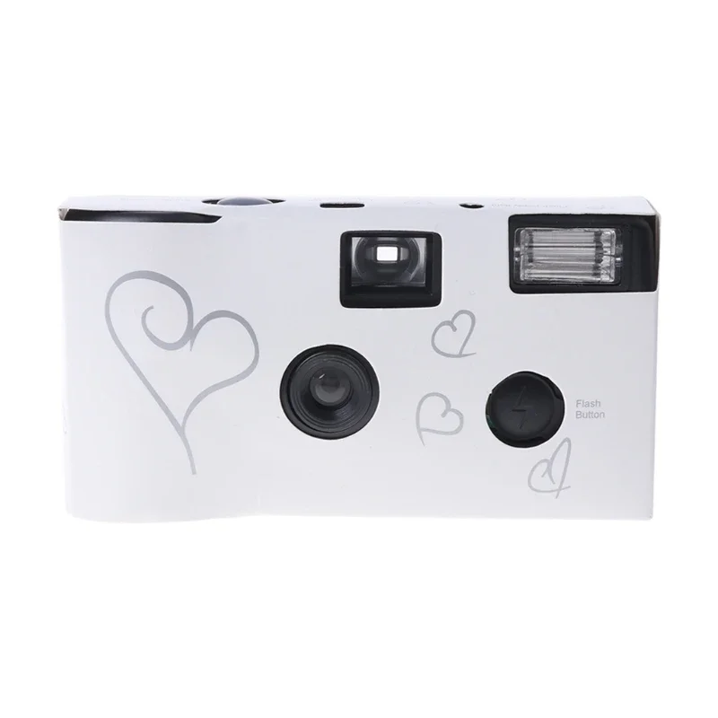 35MM Disposable SIV Film Cameras 17 Photos Power Flash HD Single Use Wedding traveling Disposable Camera for Party Girls Gift