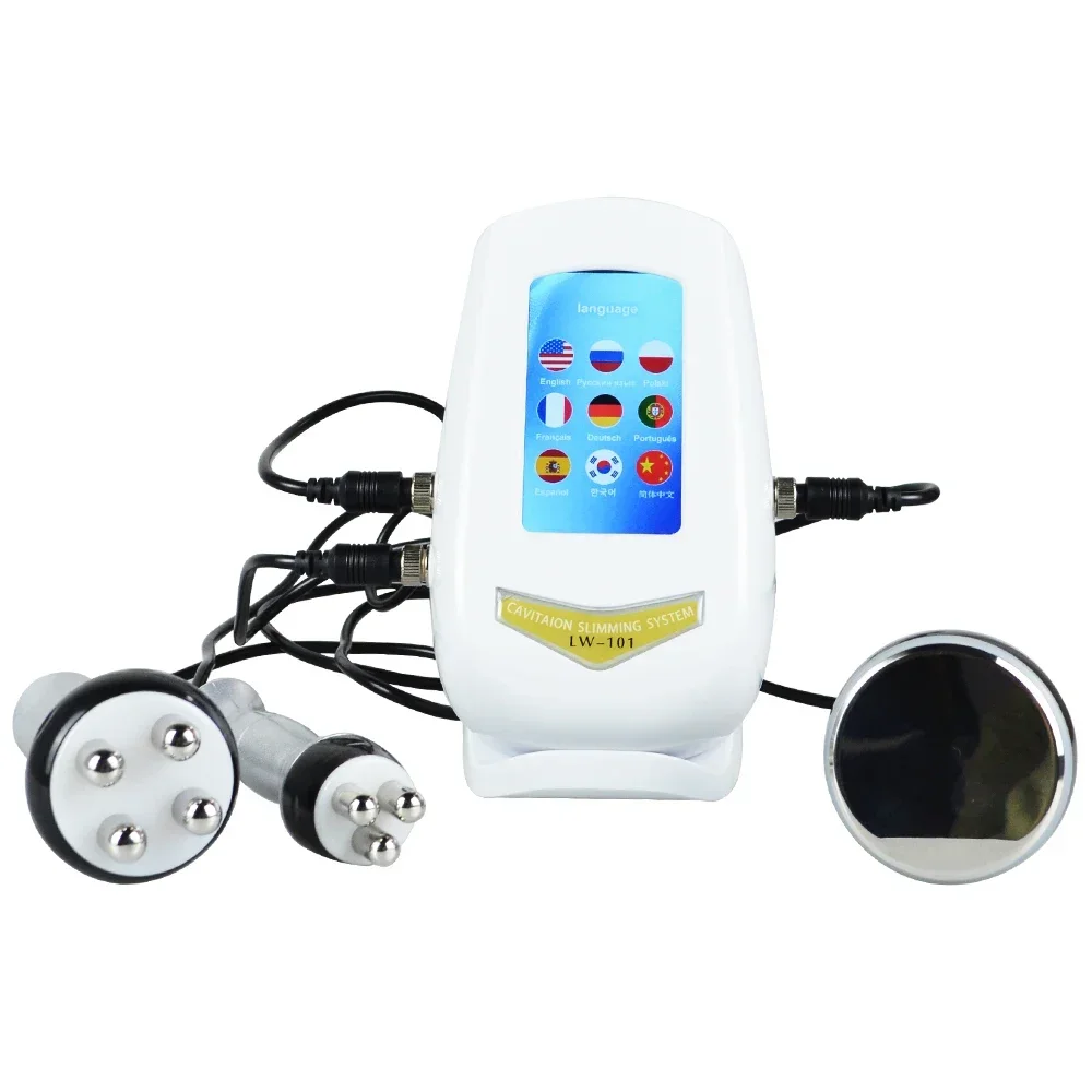 40K 3/4 IN 1 Cavitation Body Slimming Machine Facial Massager Skin Tighten Face Lifting Vacuum Suction Beauty Device