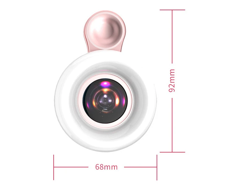 Macro Lens For Phone Accessories Lens For Cell Phone Camera Protector iPhone Zoom Lens For Mobile Lenses Ring Lamp Polarized Len